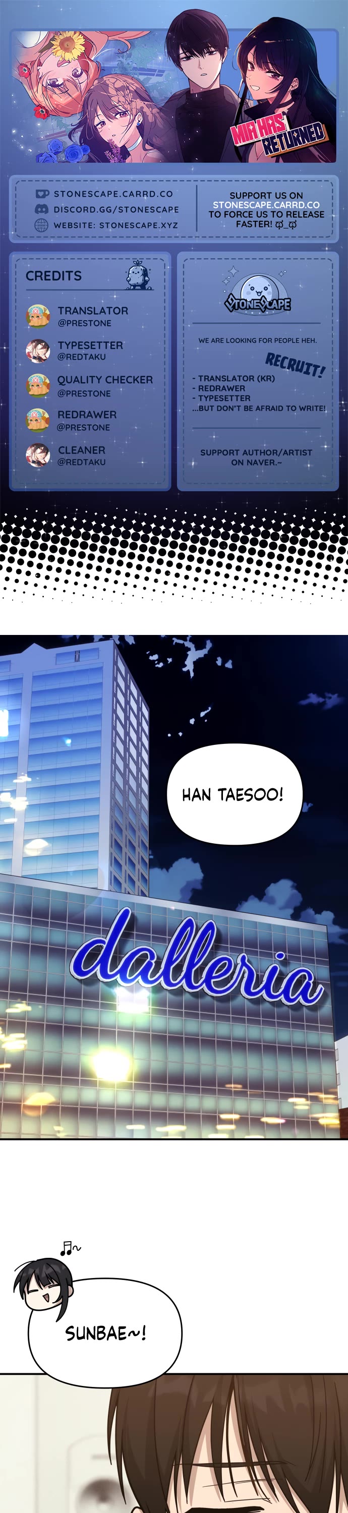 Mia Has Returned Chapter 24 page 1 - Chapter 24