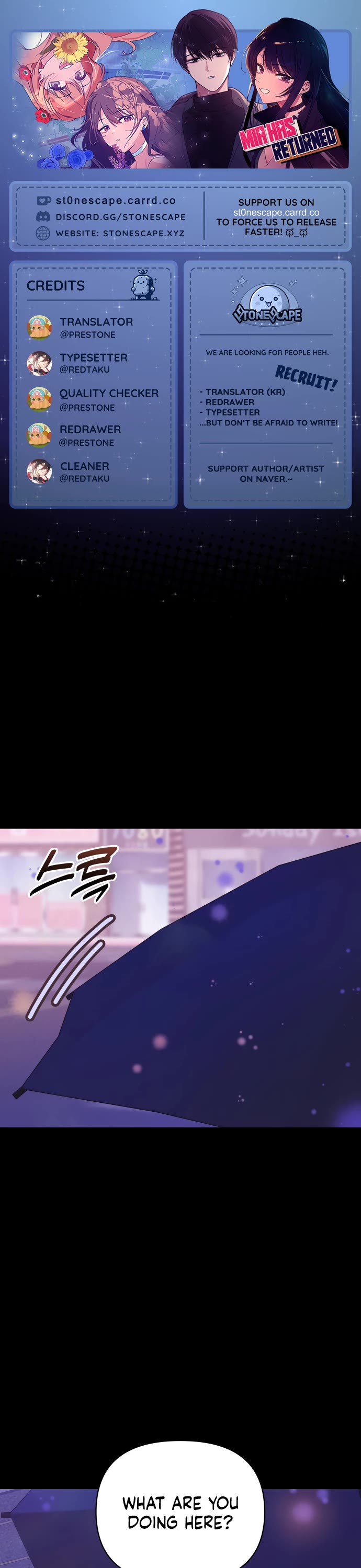 Mia Has Returned Chapter 28 page 1 - Chapter 28
