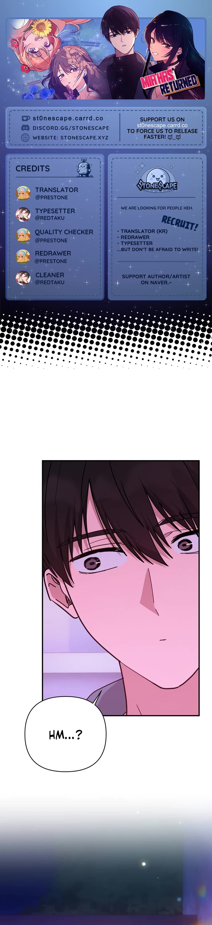 Mia Has Returned Chapter 29 page 1 - Chapter 29