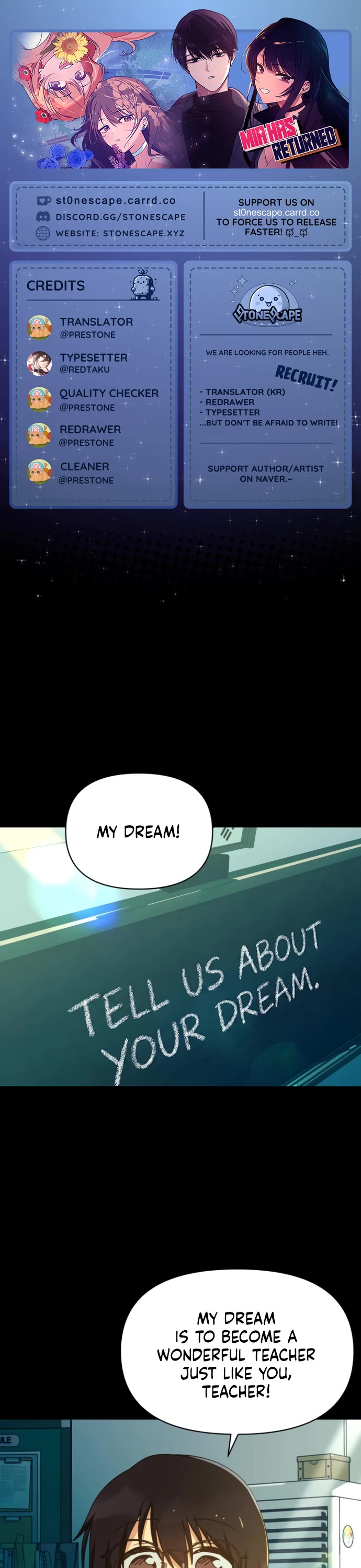 Mia Has Returned Chapter 44 page 1 - Chapter 44: S1 End