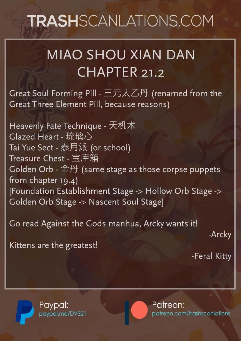 Miao Shou Xian Dan Chapter 21.2 page 11 - Chapter 21.2