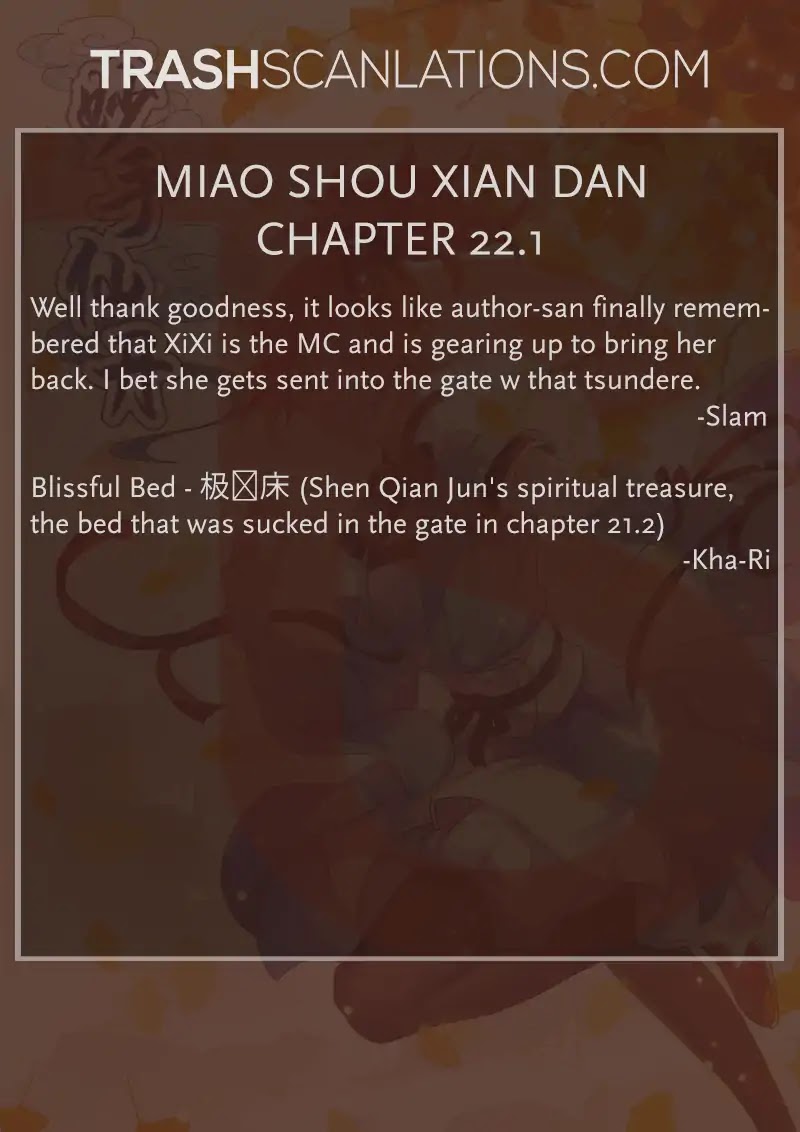 Miao Shou Xian Dan Chapter 22.1 page 11 - Chapter 22.1