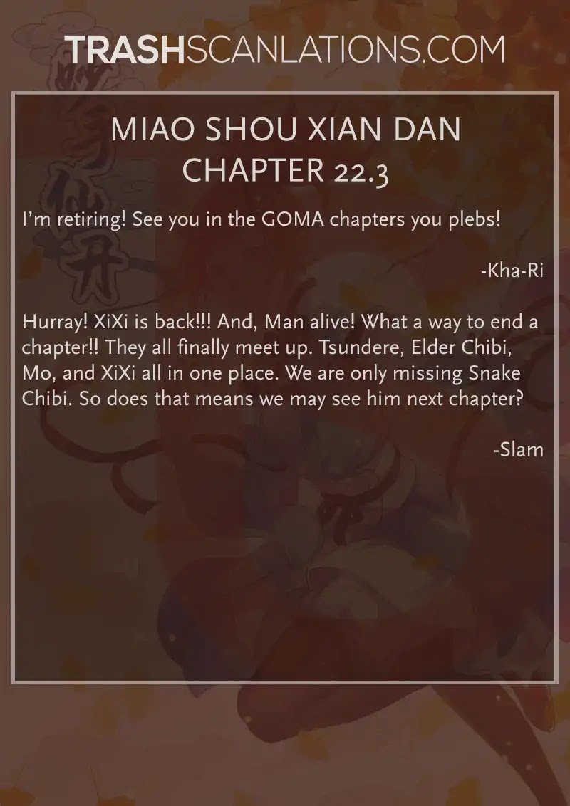 Miao Shou Xian Dan Chapter 22.3 page 10 - Chapter 22.3