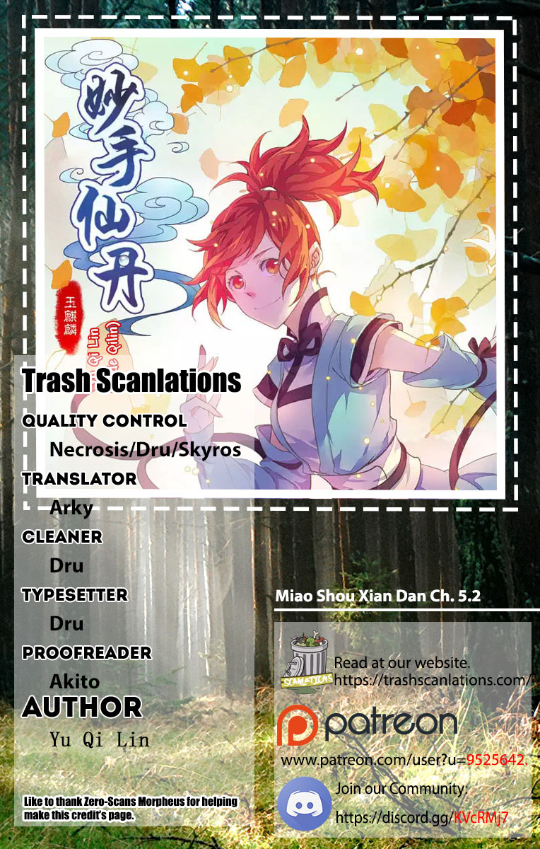 Miao Shou Xian Dan Chapter 5.2 page 1 - Chapter 5.2
