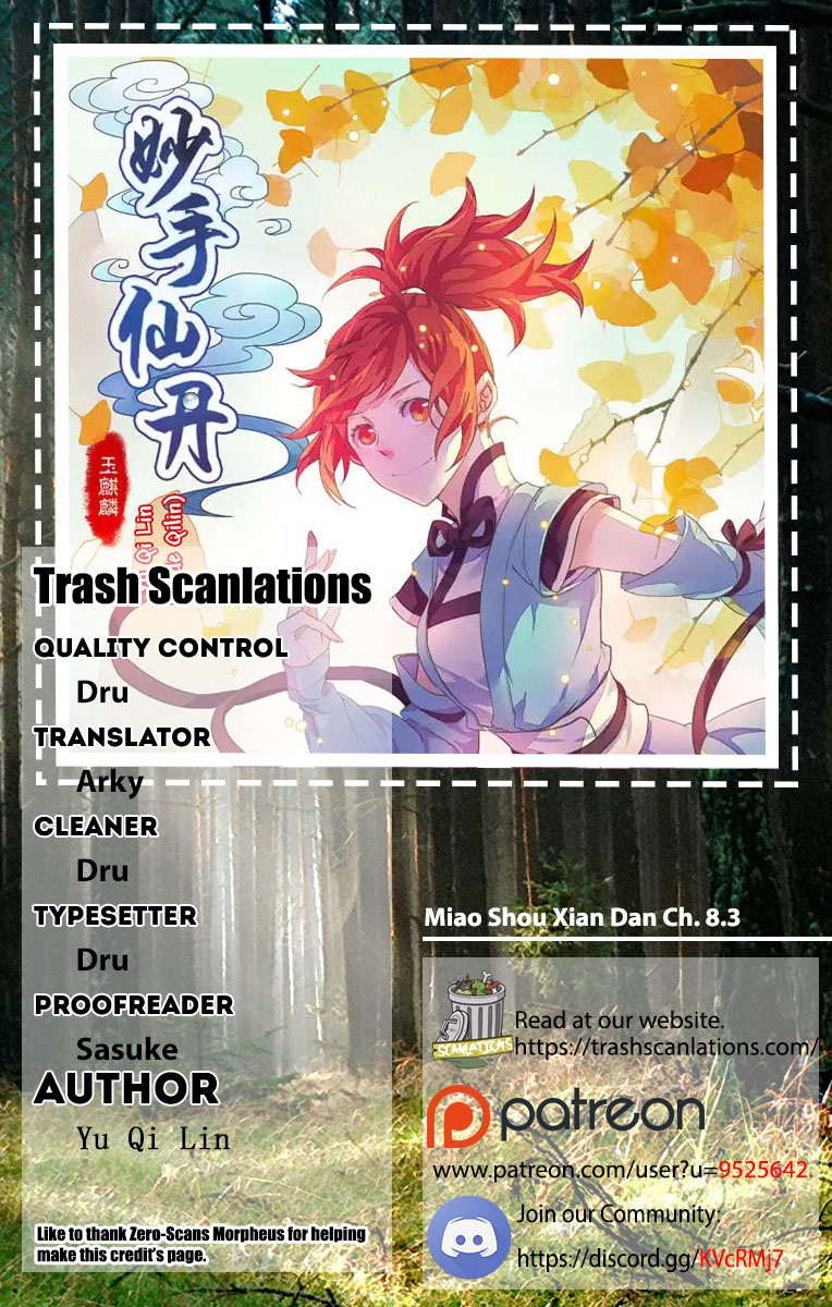 Miao Shou Xian Dan Chapter 8.3 page 1 - Chapter 8.3