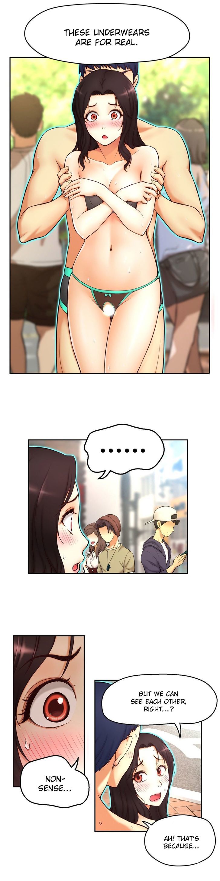 Mia's Tool Chapter 2 page 14 - Chapter 2 : The “I Can't See You!” Underwear (2)