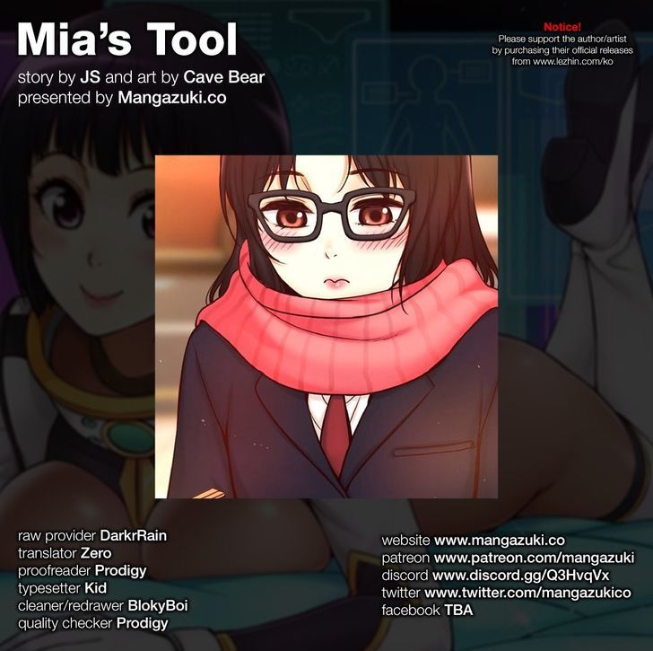 Mia's Tool Chapter 7 page 1 - Chapter 7 : The Future Is Ruined!