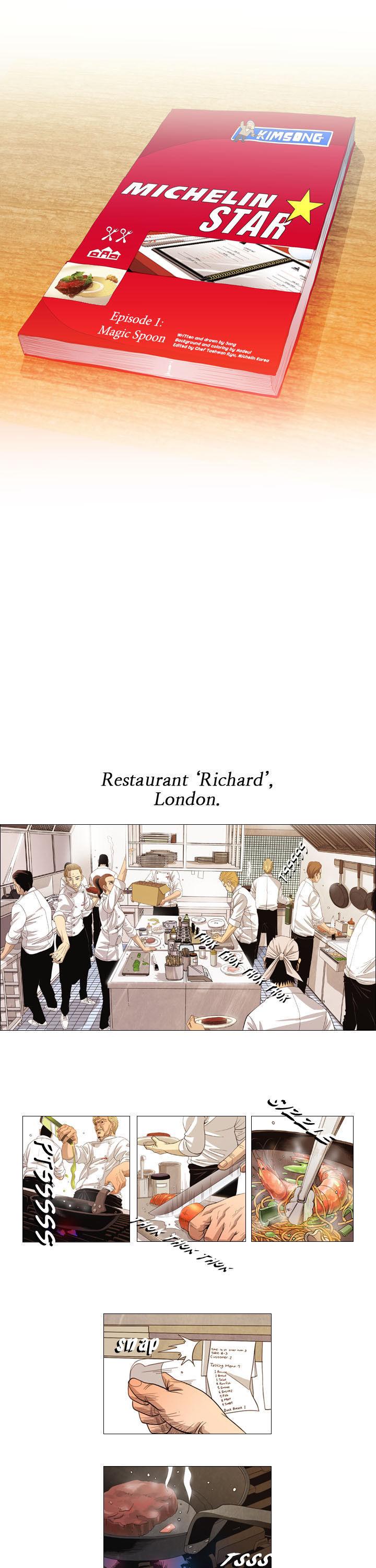 Michelin Star Chapter 1 page 1 - Chapter 1 : Magic Spoon