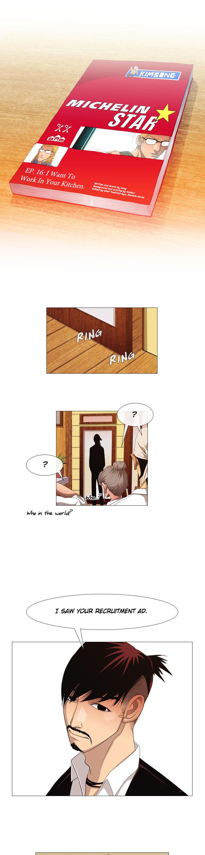 Michelin Star Chapter 15 page 1 - Chapter 15 : I Want To Work In Your Kitchen