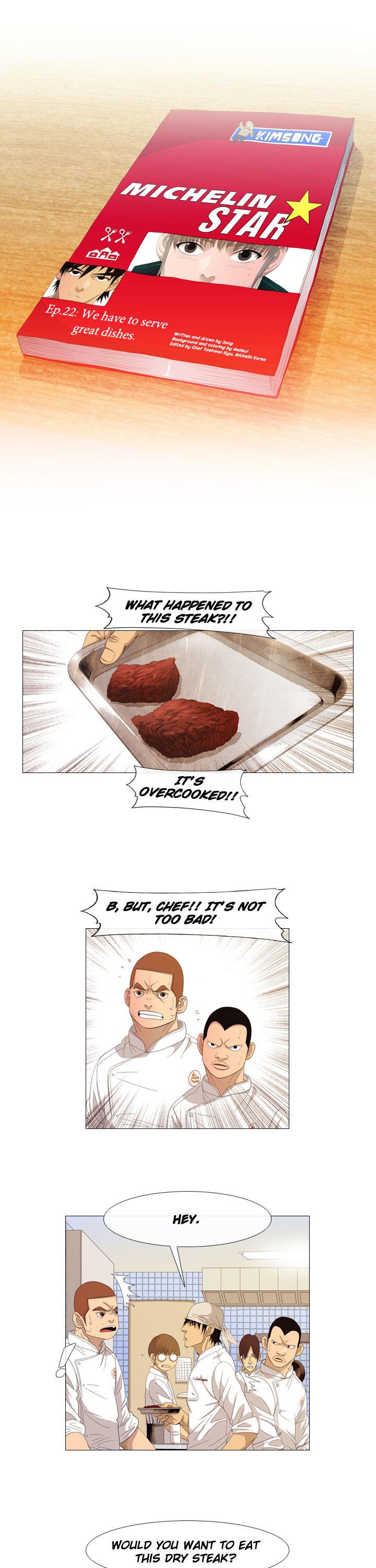 Michelin Star Chapter 21 page 1 - Chapter 21 : We Have To Serve Great Dishes
