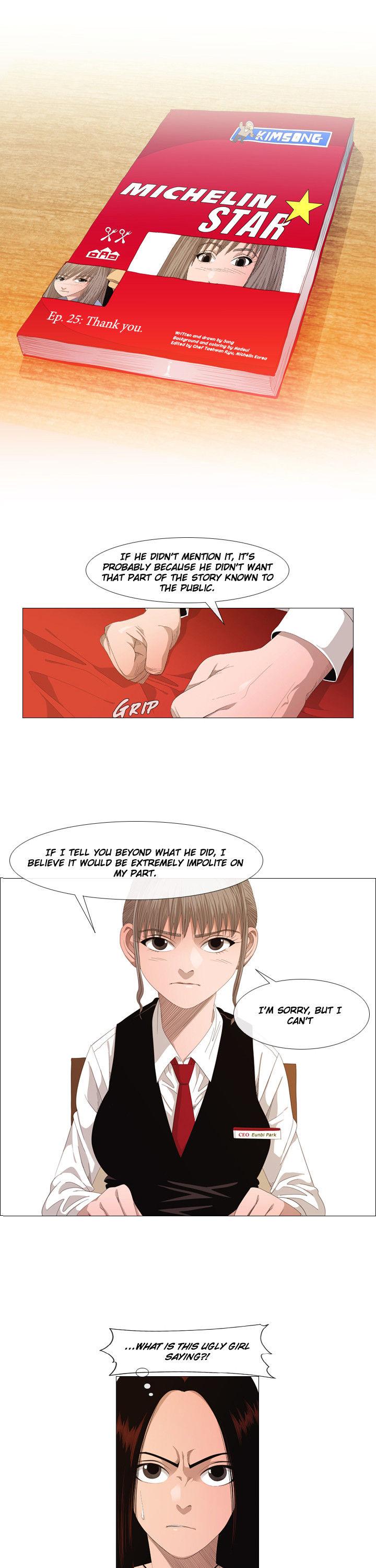 Michelin Star Chapter 24 page 1 - Chapter 24 : Thank You