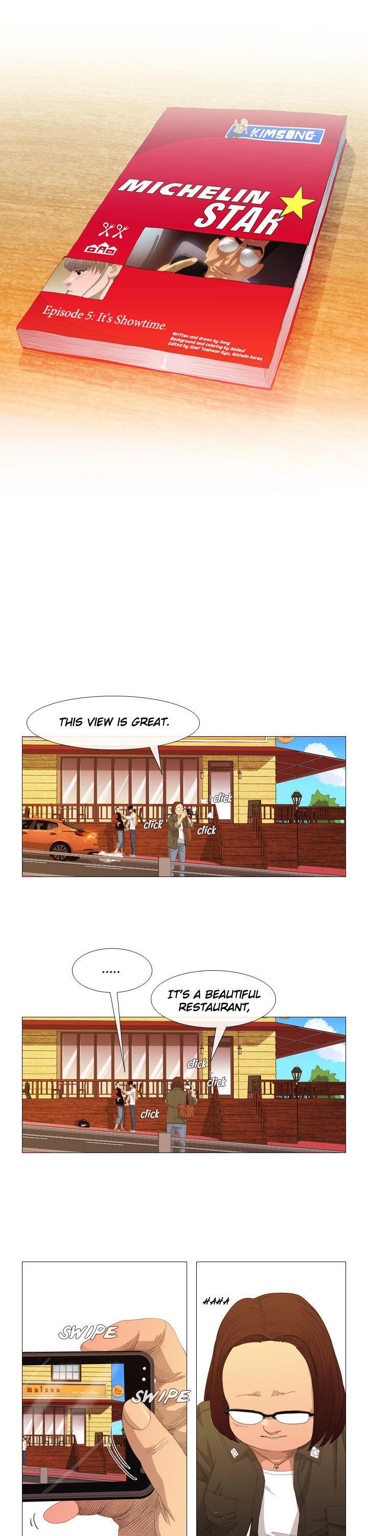 Michelin Star Chapter 5 page 1 - Chapter 5 : It's Showtime