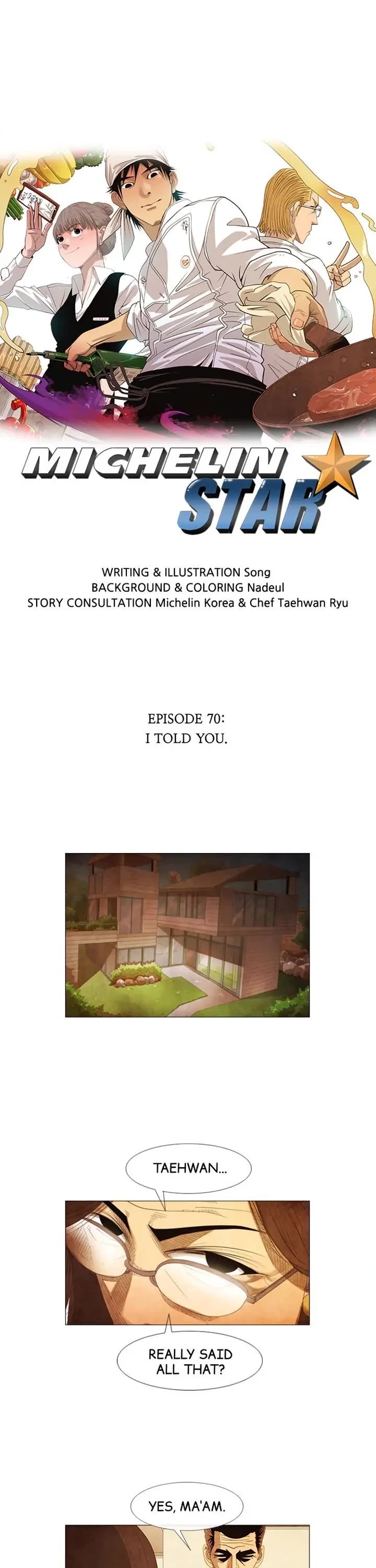Michelin Star Chapter 70 page 1 - Chapter 70