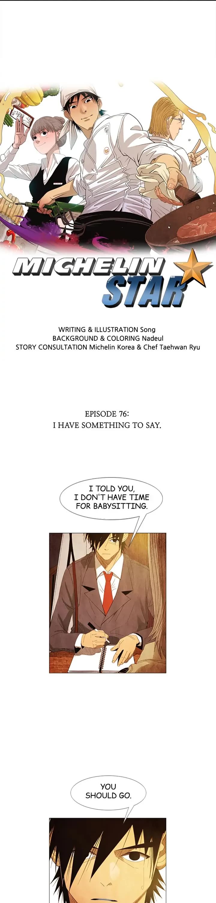 Michelin Star Chapter 76 page 1 - Chapter 76