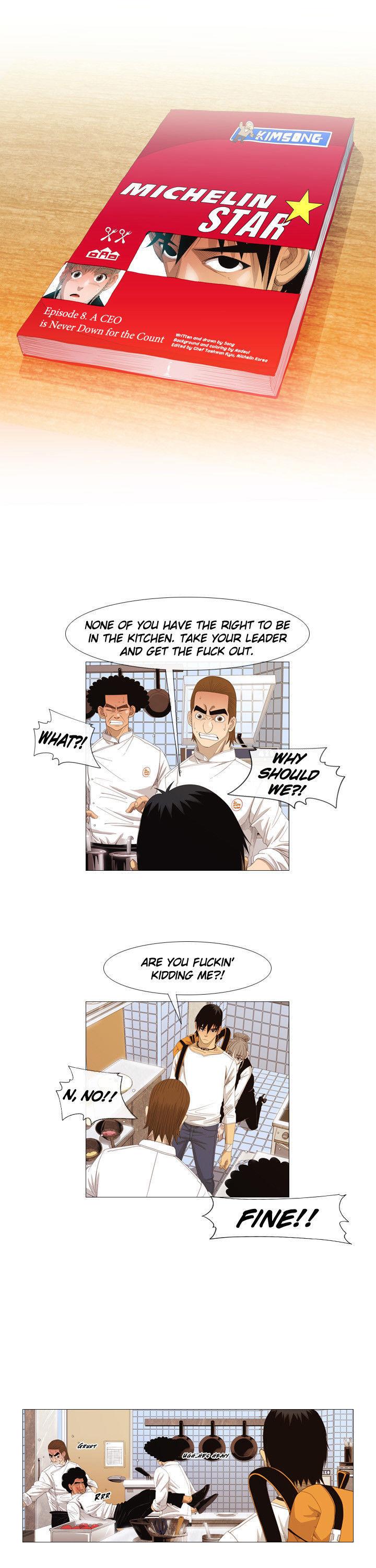 Michelin Star Chapter 8 page 1 - Chapter 8 : A CEO is Never Down for the Count