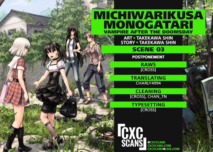 Michiwarisou Monogatari - Vampire After the Doomsday Chapter 3 page 1 - Chapter 3 : Postponement