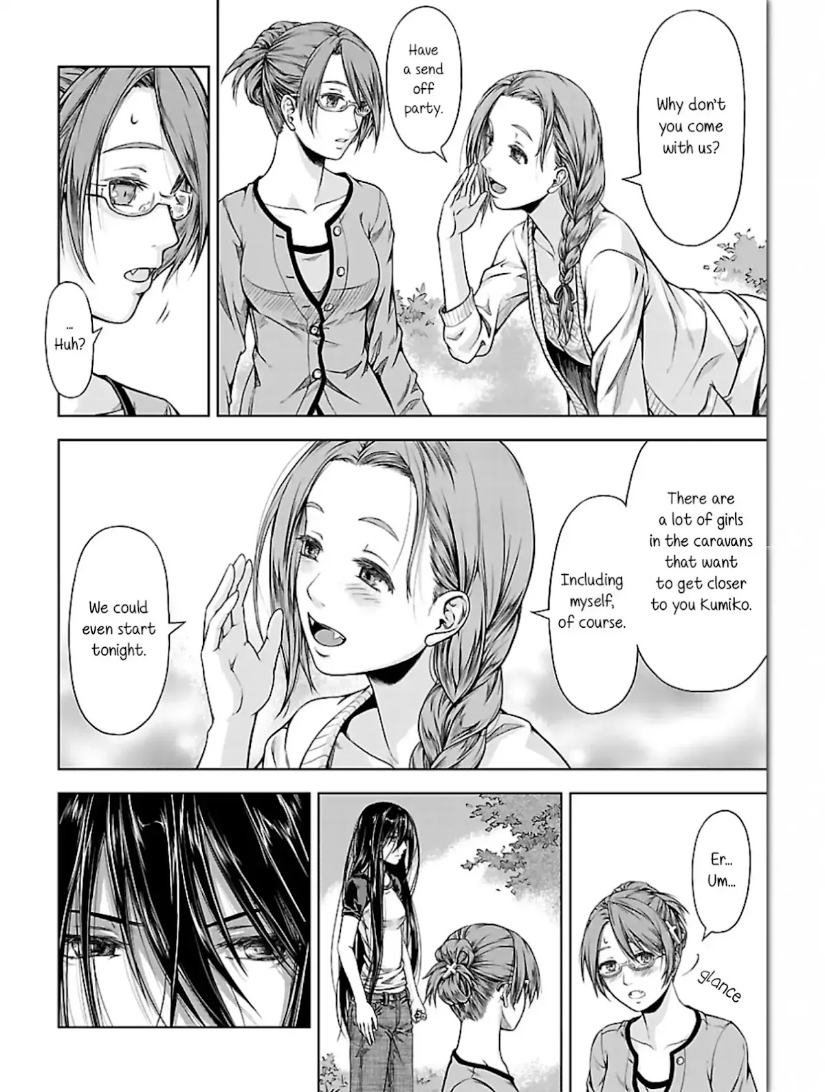 Michiwarisou Monogatari - Vampire After the Doomsday Chapter 4 page 12 - Chapter 4: Caravan