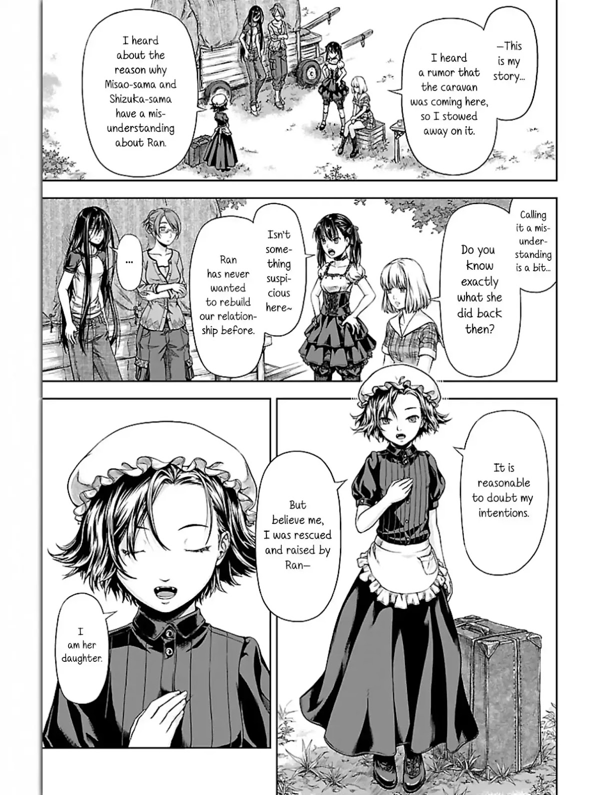 Michiwarisou Monogatari - Vampire After the Doomsday Chapter 4 page 17 - Chapter 4: Caravan