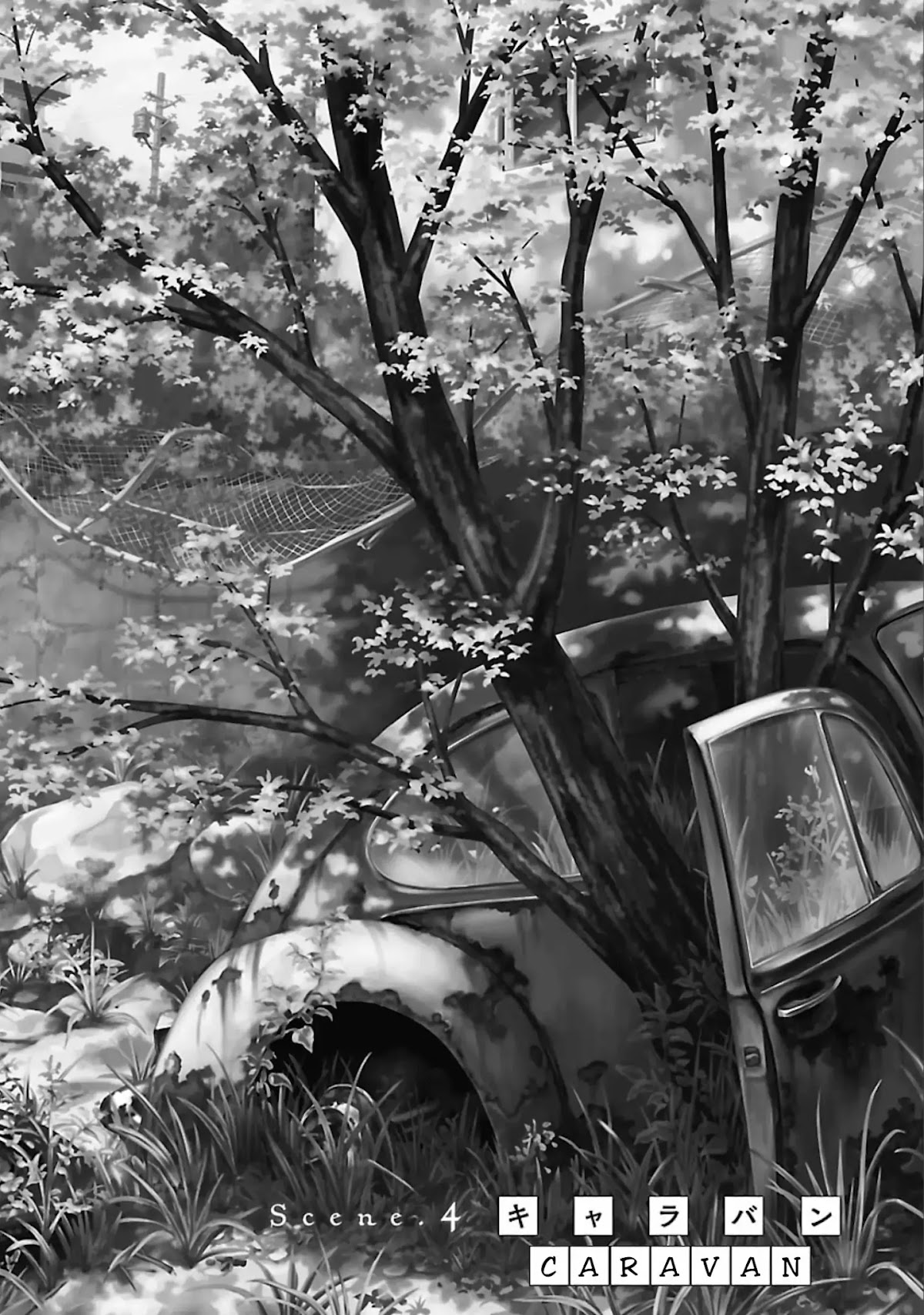 Michiwarisou Monogatari - Vampire After the Doomsday Chapter 4 page 2 - Chapter 4: Caravan