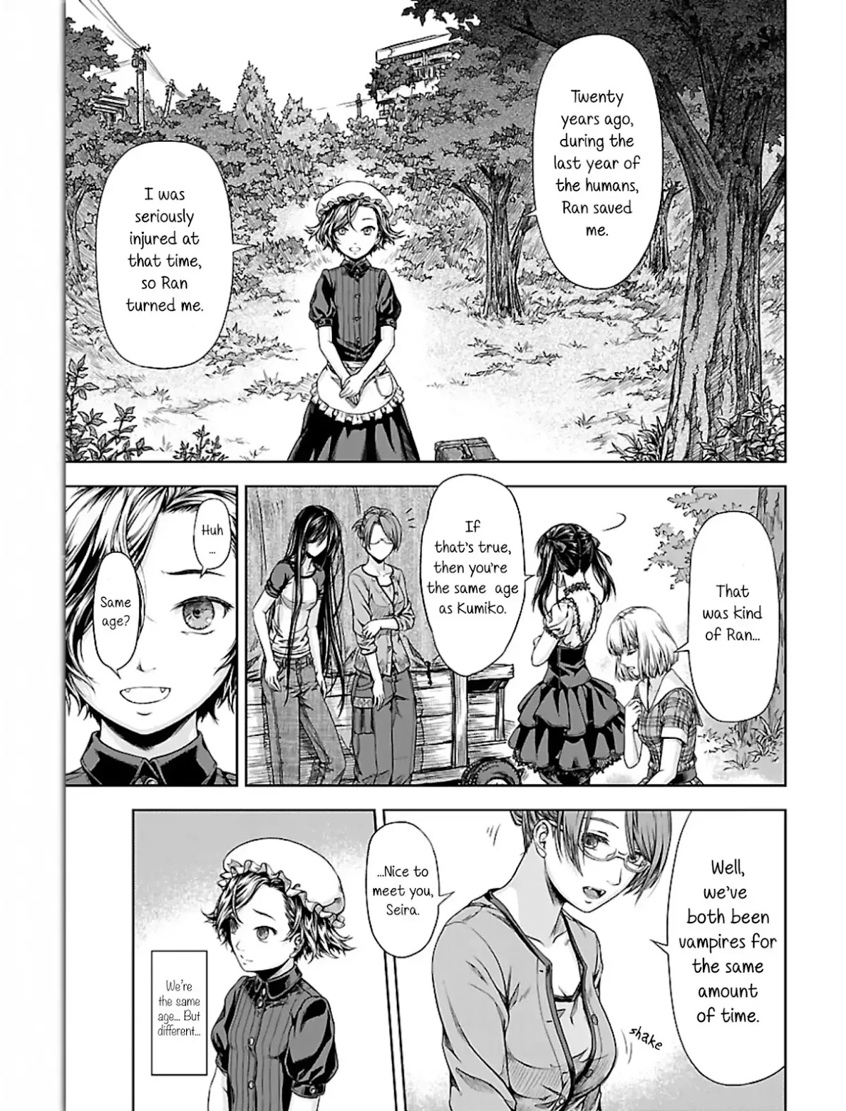 Michiwarisou Monogatari - Vampire After the Doomsday Chapter 4 page 21 - Chapter 4: Caravan