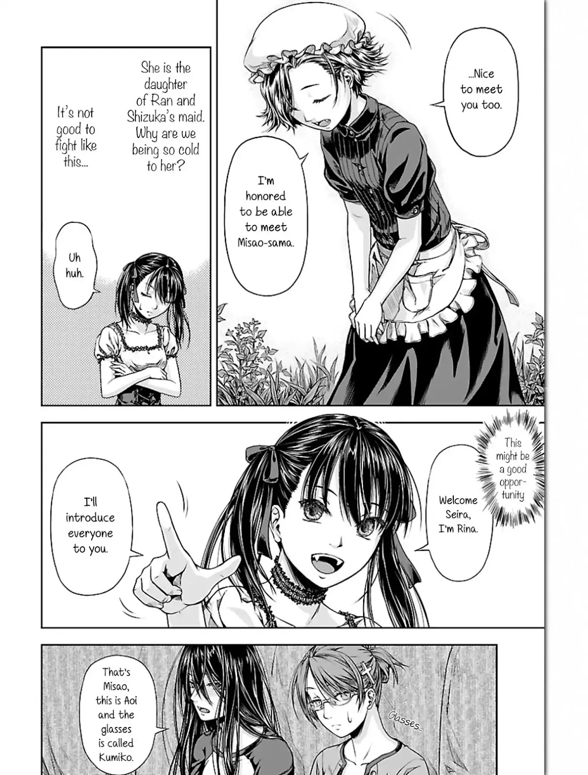 Michiwarisou Monogatari - Vampire After the Doomsday Chapter 4 page 22 - Chapter 4: Caravan