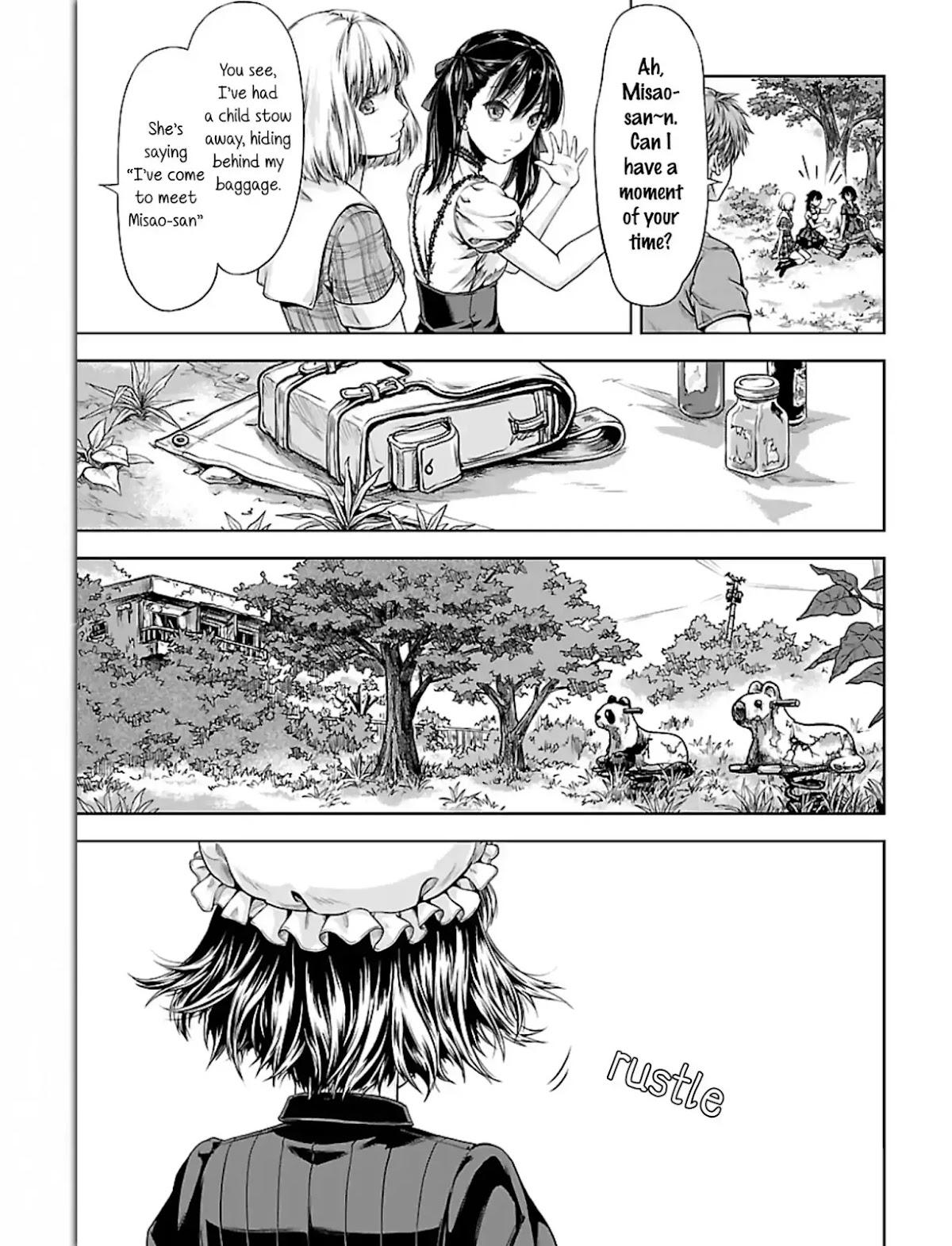 Michiwarisou Monogatari - Vampire After the Doomsday Chapter 4 page 7 - Chapter 4: Caravan