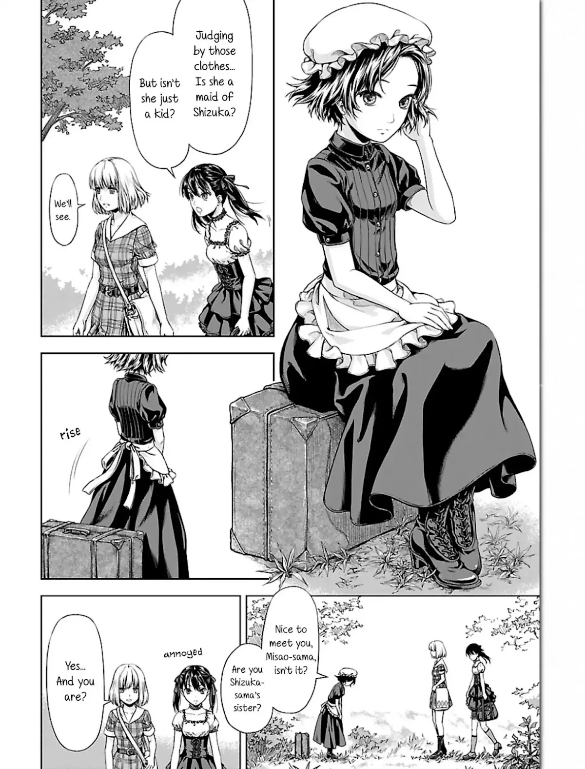 Michiwarisou Monogatari - Vampire After the Doomsday Chapter 4 page 8 - Chapter 4: Caravan