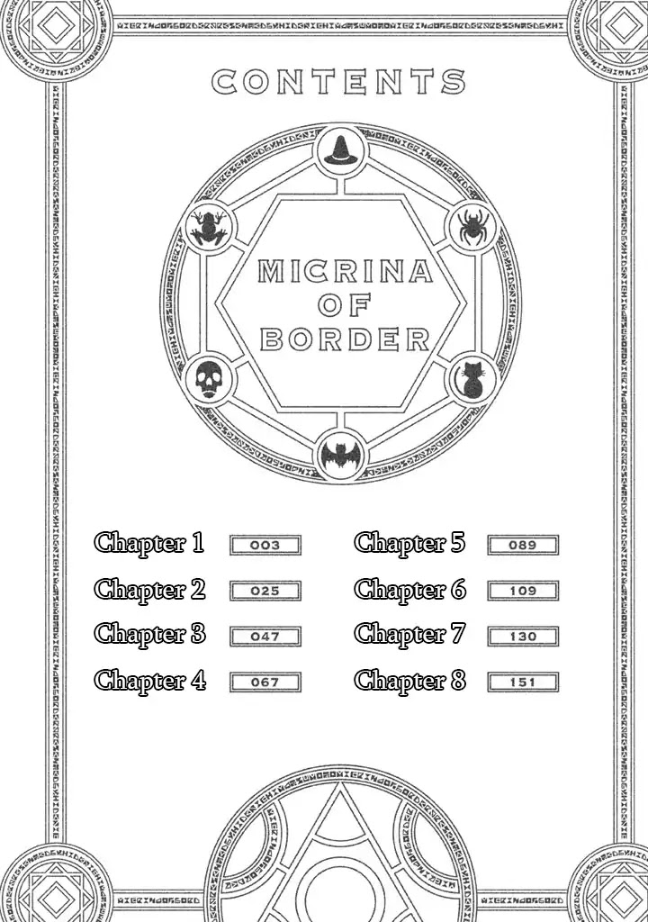 Micrina of Border Chapter 1 page 3 - Chapter 1