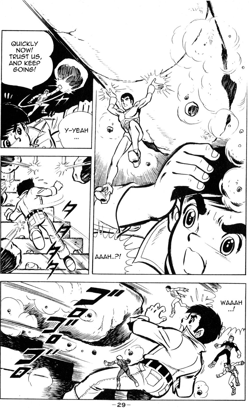 Microman (Moritou Yoshihiro) Chapter 1 page 26 - Chapter 1 : Chapter 1: The Invincible Micro-Base