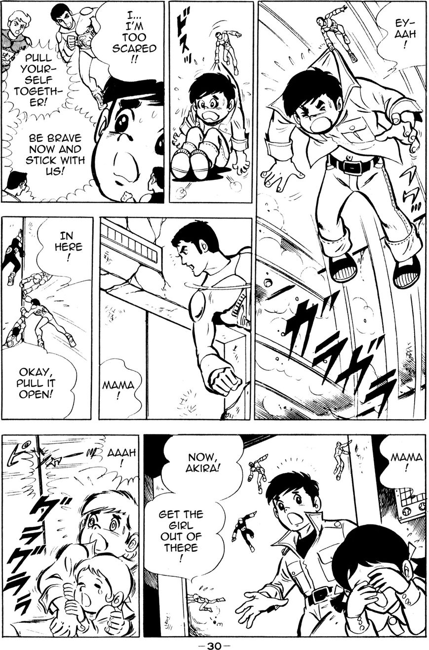 Microman (Moritou Yoshihiro) Chapter 1 page 27 - Chapter 1 : Chapter 1: The Invincible Micro-Base