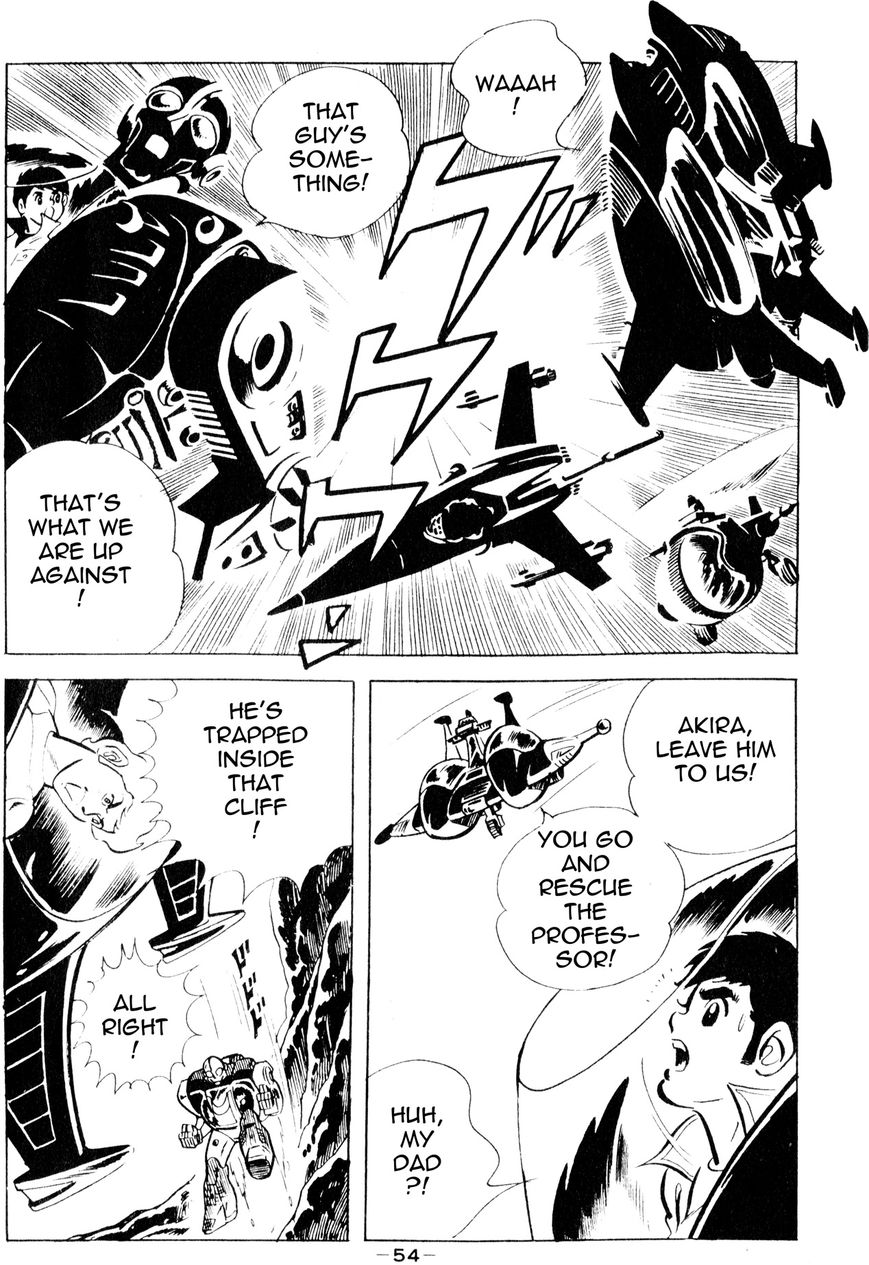 Microman (Moritou Yoshihiro) Chapter 1 page 50 - Chapter 1 : Chapter 1: The Invincible Micro-Base