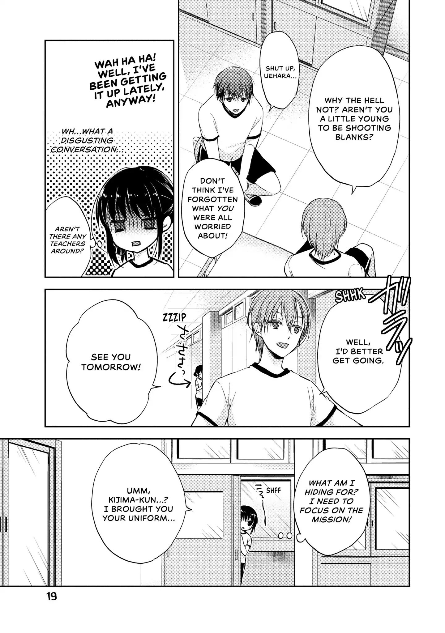 Midara na Ao-chan wa Benkyou ga Dekinai Chapter 1 page 20 - Chapter 1: Vol.1 Lesson 1: Men!