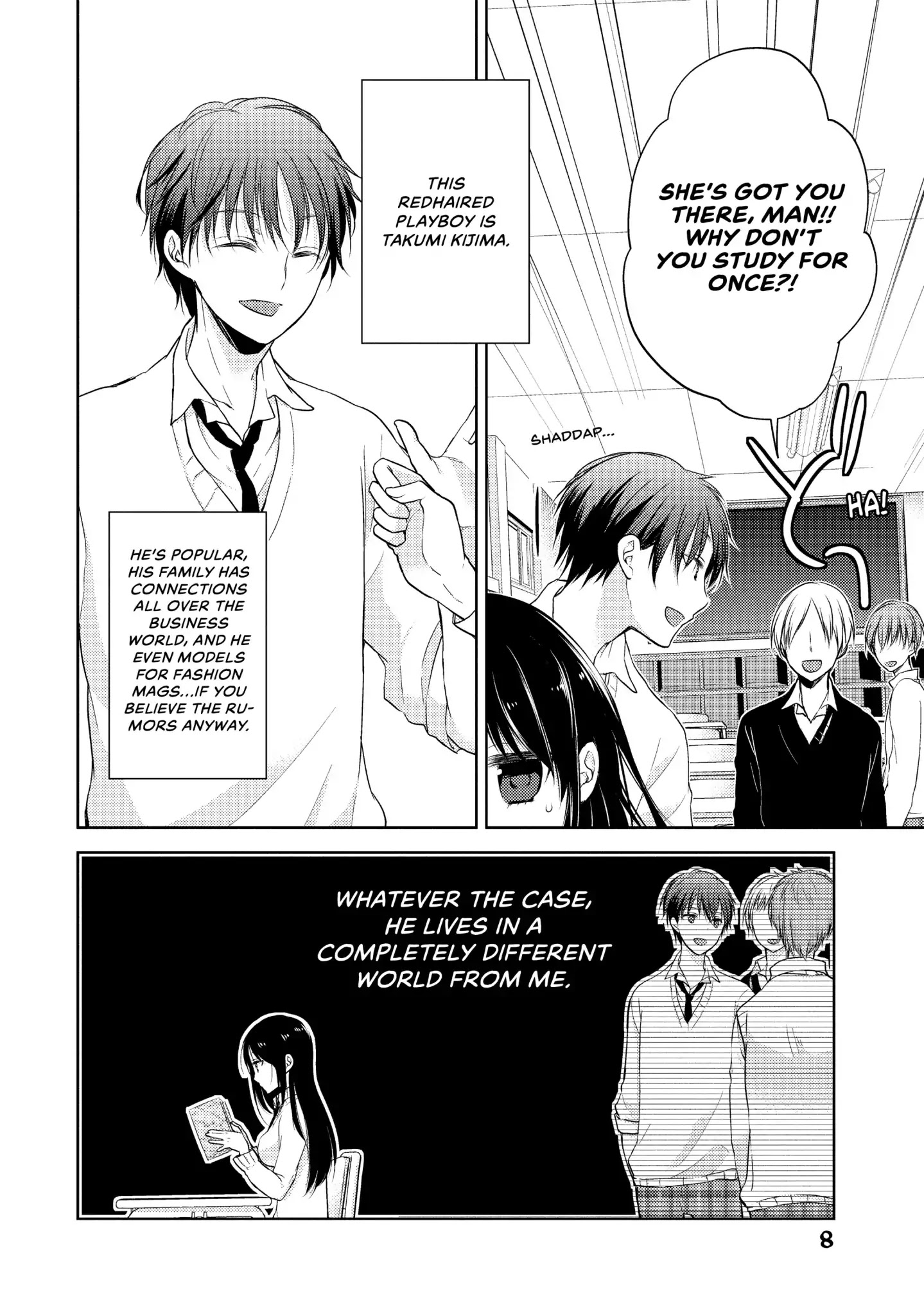 Midara na Ao-chan wa Benkyou ga Dekinai Chapter 1 page 9 - Chapter 1: Vol.1 Lesson 1: Men!