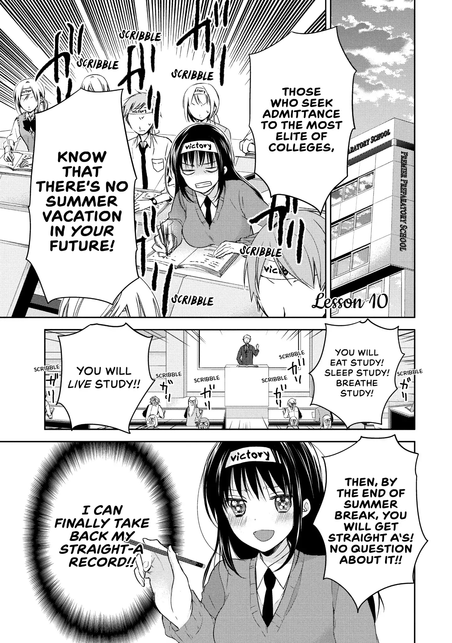 Midara na Ao-chan wa Benkyou ga Dekinai Chapter 10 page 1 - Chapter 10: Vol.2 Lesson 10: Co-ed Summer Camp