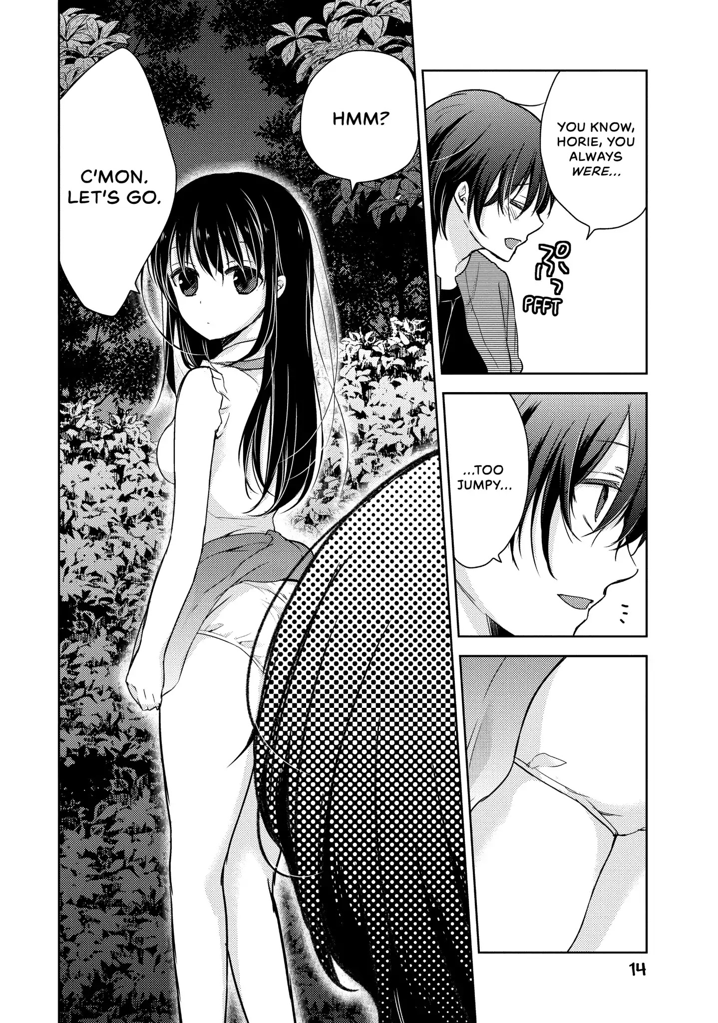 Midara na Ao-chan wa Benkyou ga Dekinai Chapter 11 page 15 - Chapter 11: Vol.3 Lesson 11: A Night Alone Together