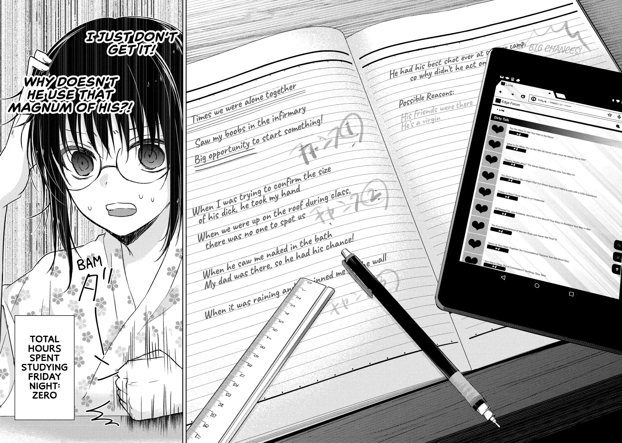 Midara na Ao-chan wa Benkyou ga Dekinai Chapter 14 page 2 - Chapter 14: Vol.3 Lesson 14: Begotten by Lust