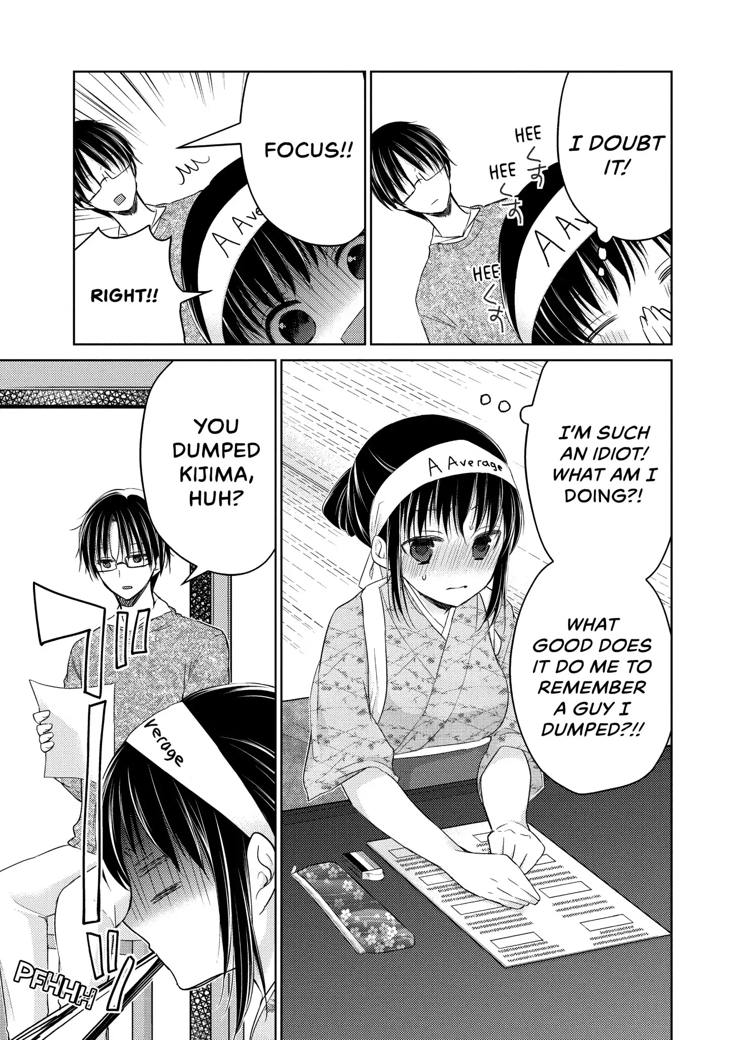 Midara na Ao-chan wa Benkyou ga Dekinai Chapter 15 page 11 - Chapter 15: Vol.3 Lesson 15: When I Think of You