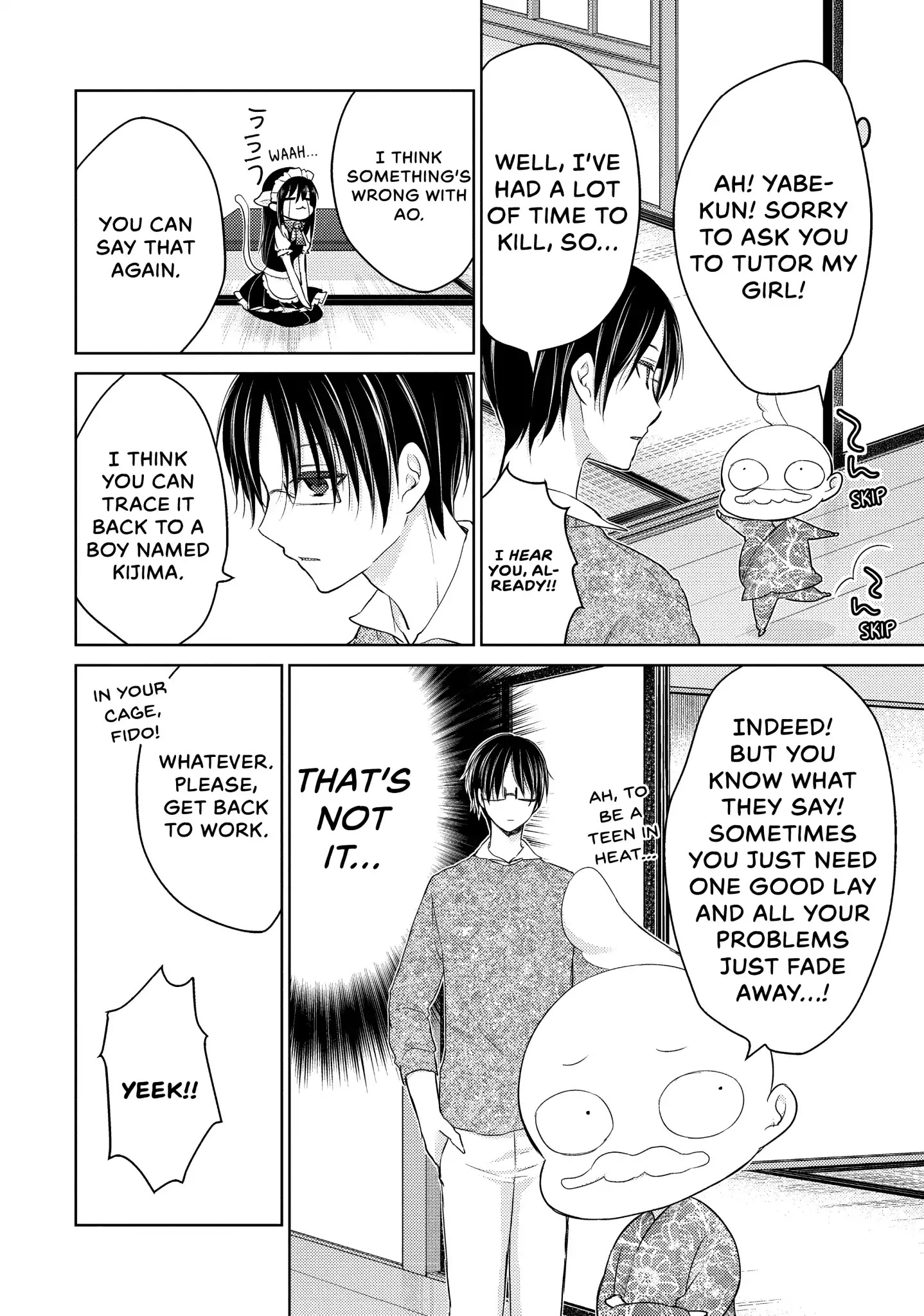Midara na Ao-chan wa Benkyou ga Dekinai Chapter 15 page 14 - Chapter 15: Vol.3 Lesson 15: When I Think of You