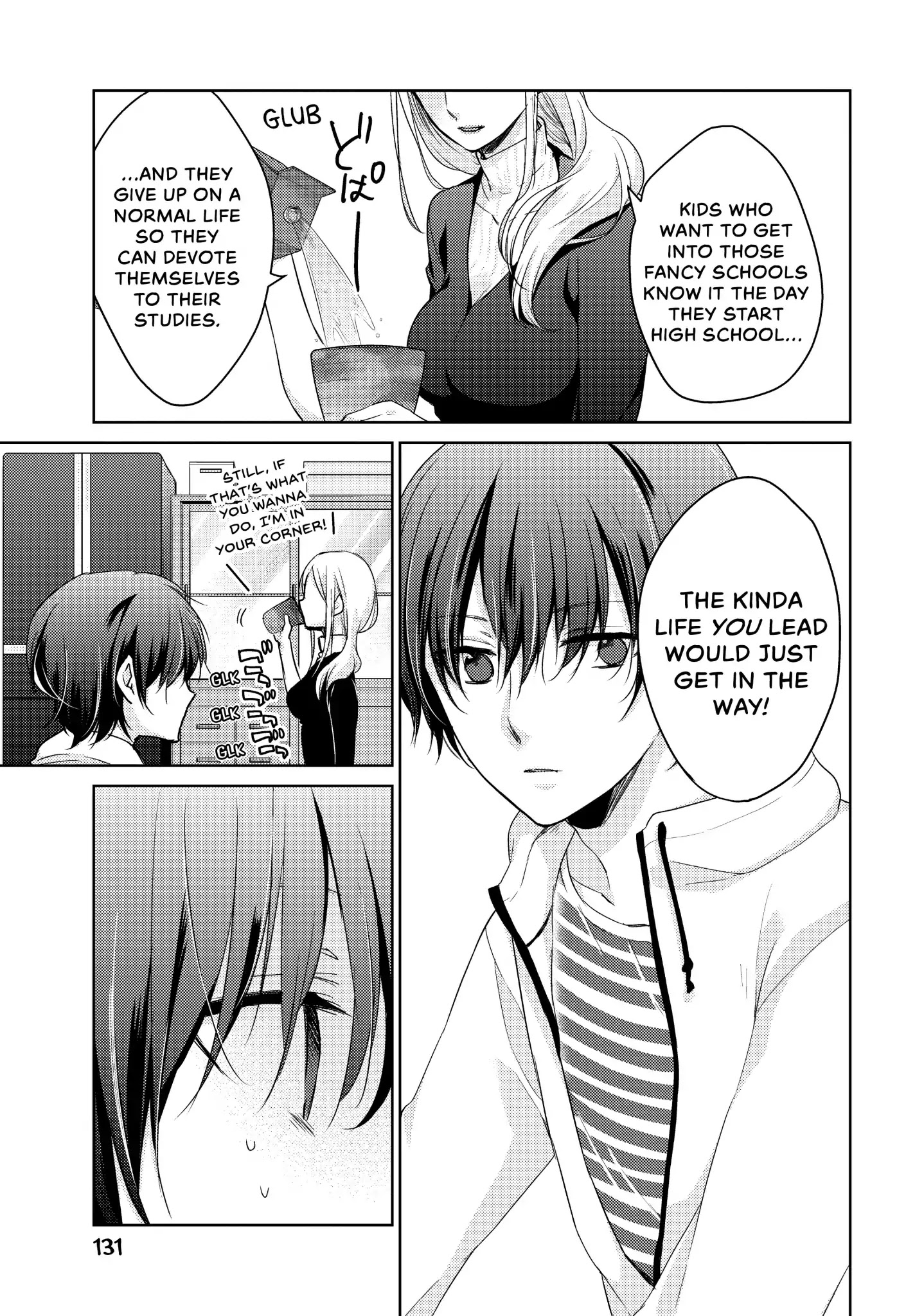 Midara na Ao-chan wa Benkyou ga Dekinai Chapter 15 page 5 - Chapter 15: Vol.3 Lesson 15: When I Think of You