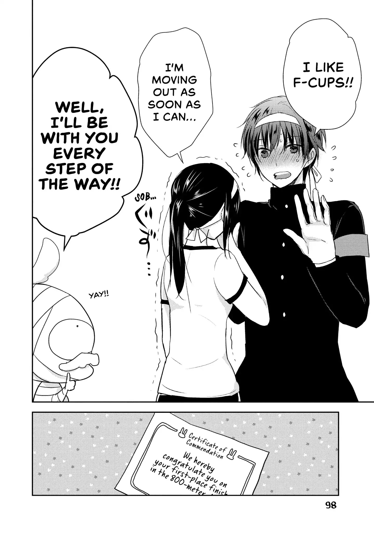 Midara na Ao-chan wa Benkyou ga Dekinai Chapter 18 page 32 - Chapter 18: Vol.4 Lesson 18: Through Thick and Thin