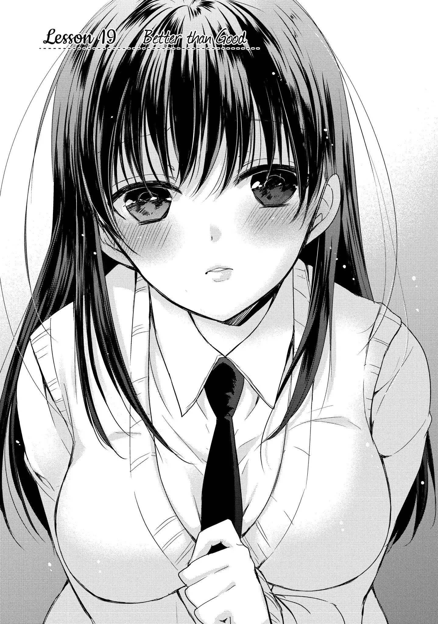 Midara na Ao-chan wa Benkyou ga Dekinai Chapter 19 page 1 - Chapter 19: Vol.4 Lesson 19: Better than Good