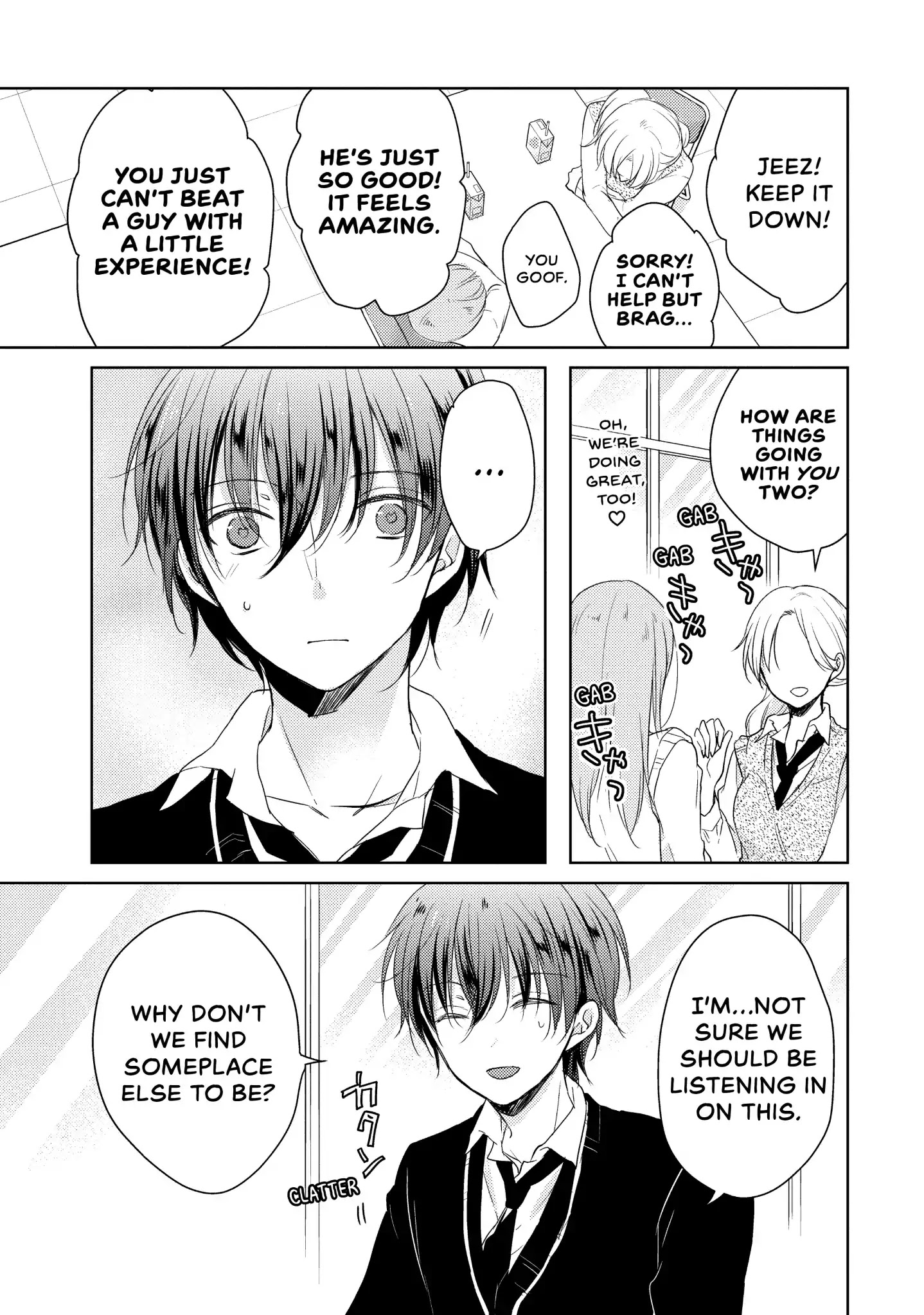 Midara na Ao-chan wa Benkyou ga Dekinai Chapter 20 page 14 - Chapter 20: Vol.5 Lesson 20: After the Kiss