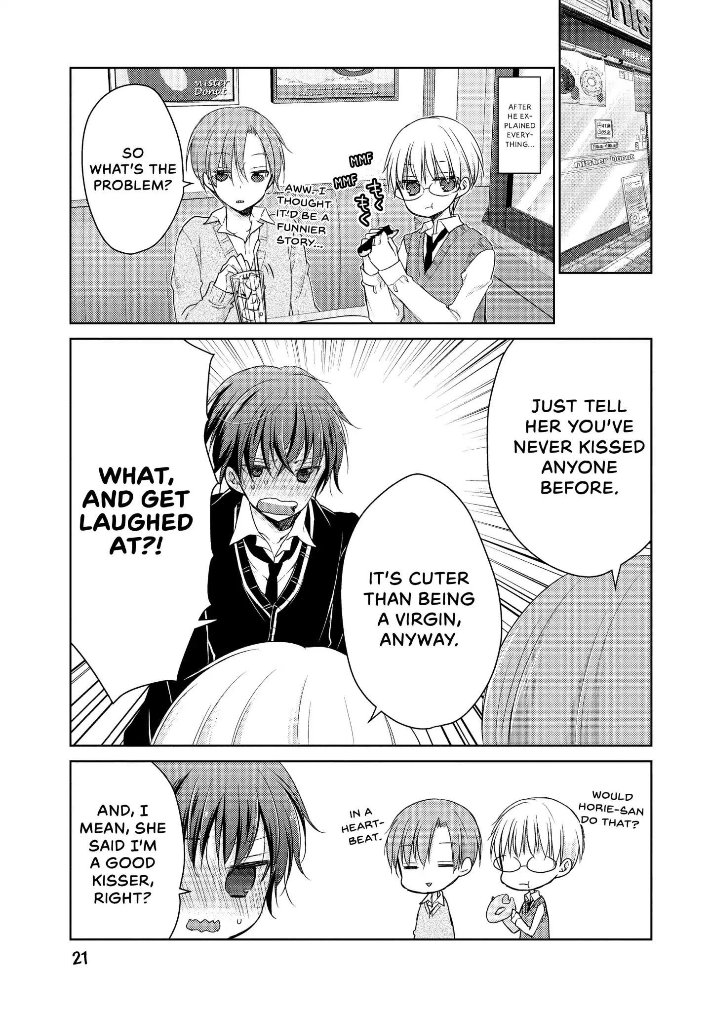 Midara na Ao-chan wa Benkyou ga Dekinai Chapter 20 page 22 - Chapter 20: Vol.5 Lesson 20: After the Kiss