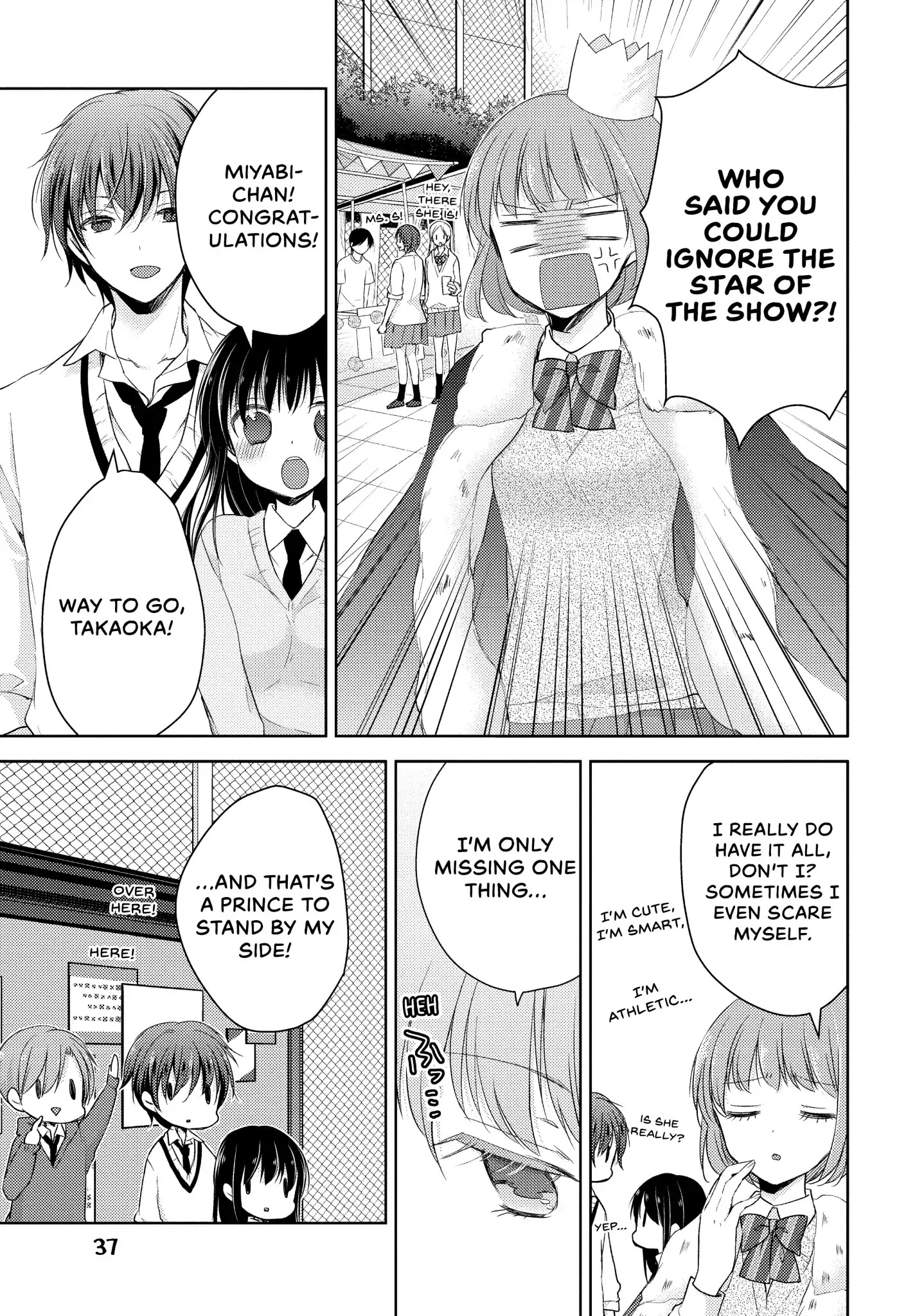 Midara na Ao-chan wa Benkyou ga Dekinai Chapter 21 page 3 - Chapter 21: Vol.5 Lesson 21: Queen Miyabi and the School Fair