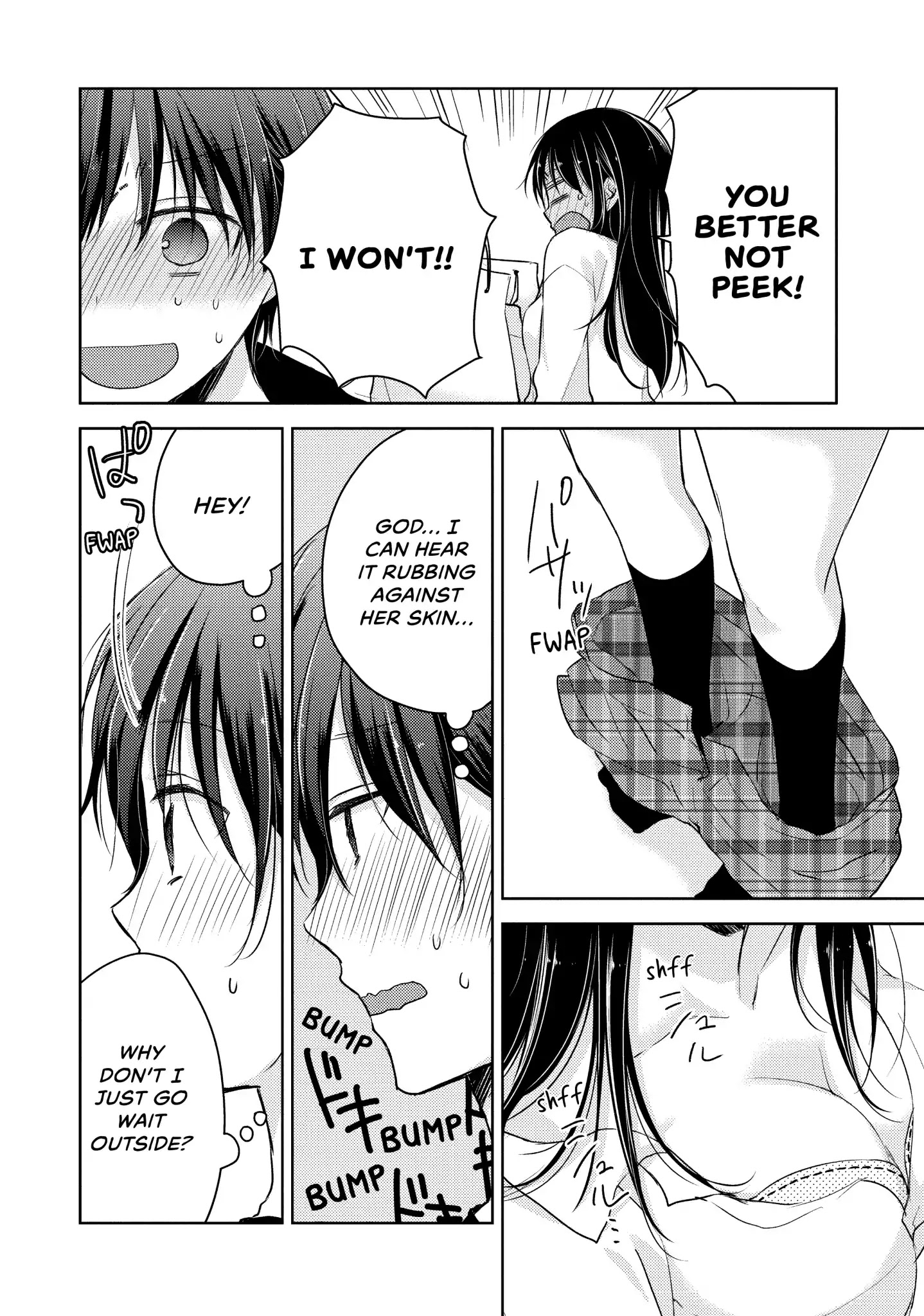 Midara na Ao-chan wa Benkyou ga Dekinai Chapter 23.6 page 2 - Vol.5 Extra Credit 2: Undressing