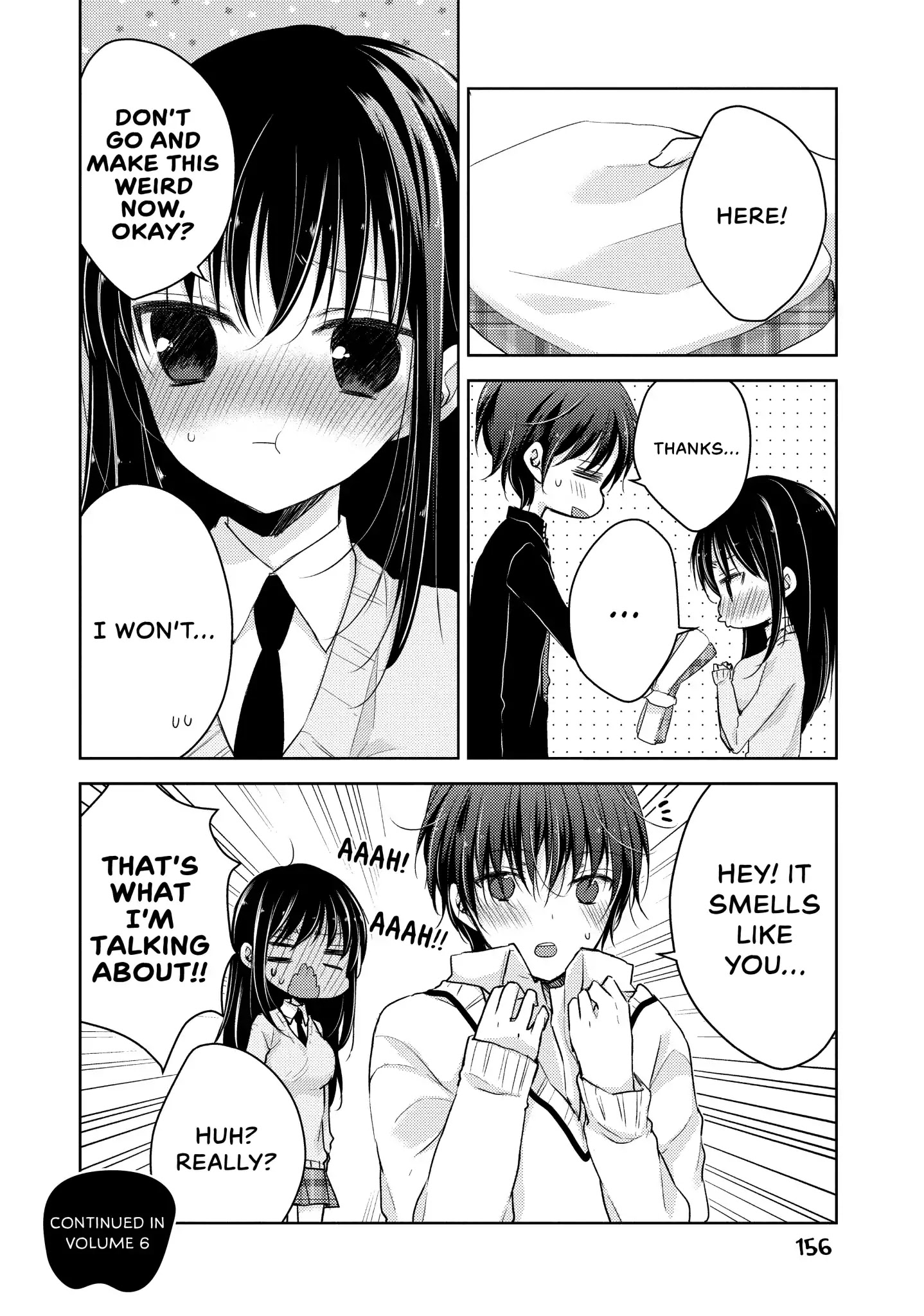 Midara na Ao-chan wa Benkyou ga Dekinai Chapter 23.6 page 4 - Vol.5 Extra Credit 2: Undressing
