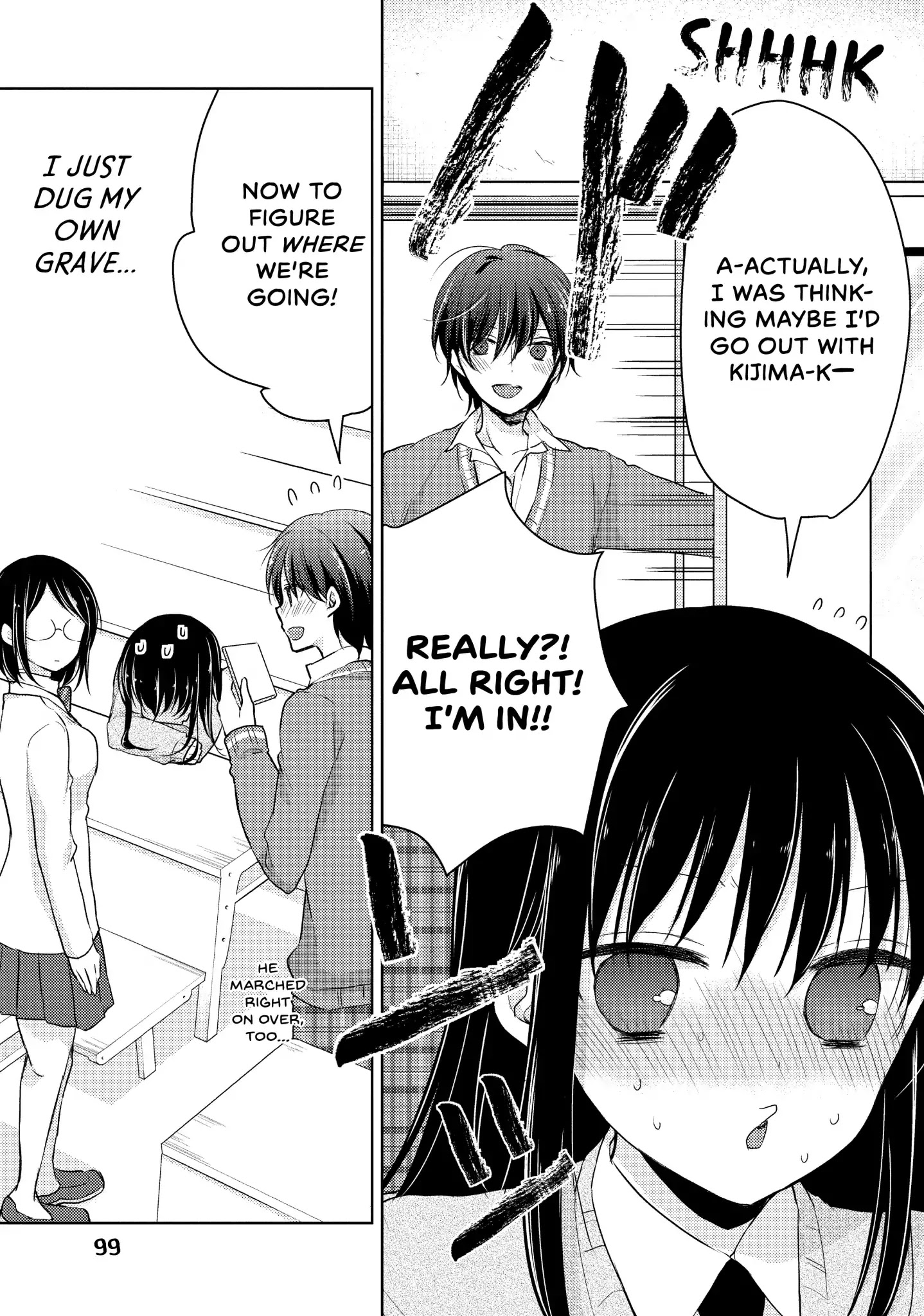Midara na Ao-chan wa Benkyou ga Dekinai Chapter 23 page 3 - Chapter 23: Vol.5 Lesson 23: Kaneko-san's Confession