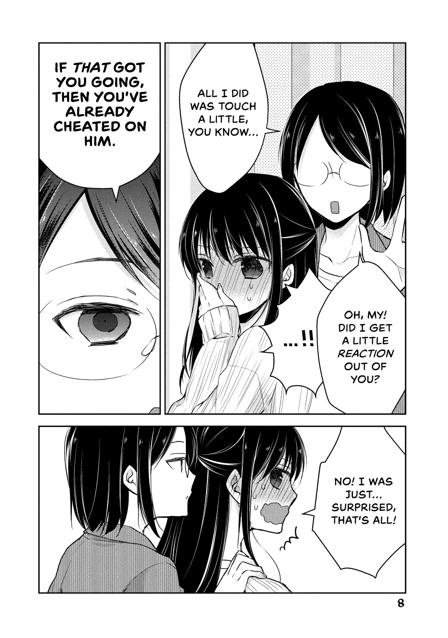 Midara na Ao-chan wa Benkyou ga Dekinai Chapter 24 page 9 - Chapter 24: Vol.6 Lesson 24: Dressing Room Danger