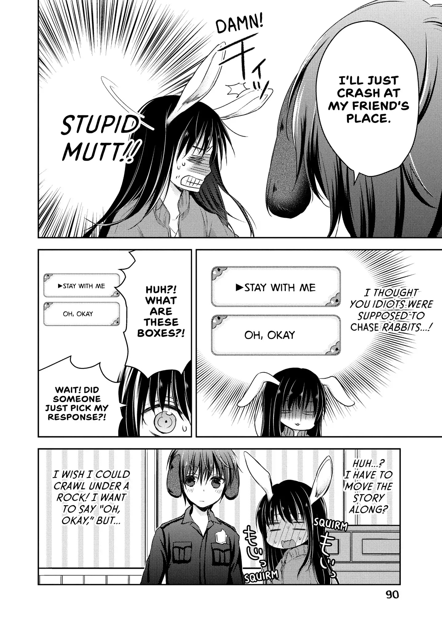 Midara na Ao-chan wa Benkyou ga Dekinai Chapter 26 page 12 - Chapter 26: Vol.6 Lesson 26: That Time I Got Reincarnated as a Bunny Girl