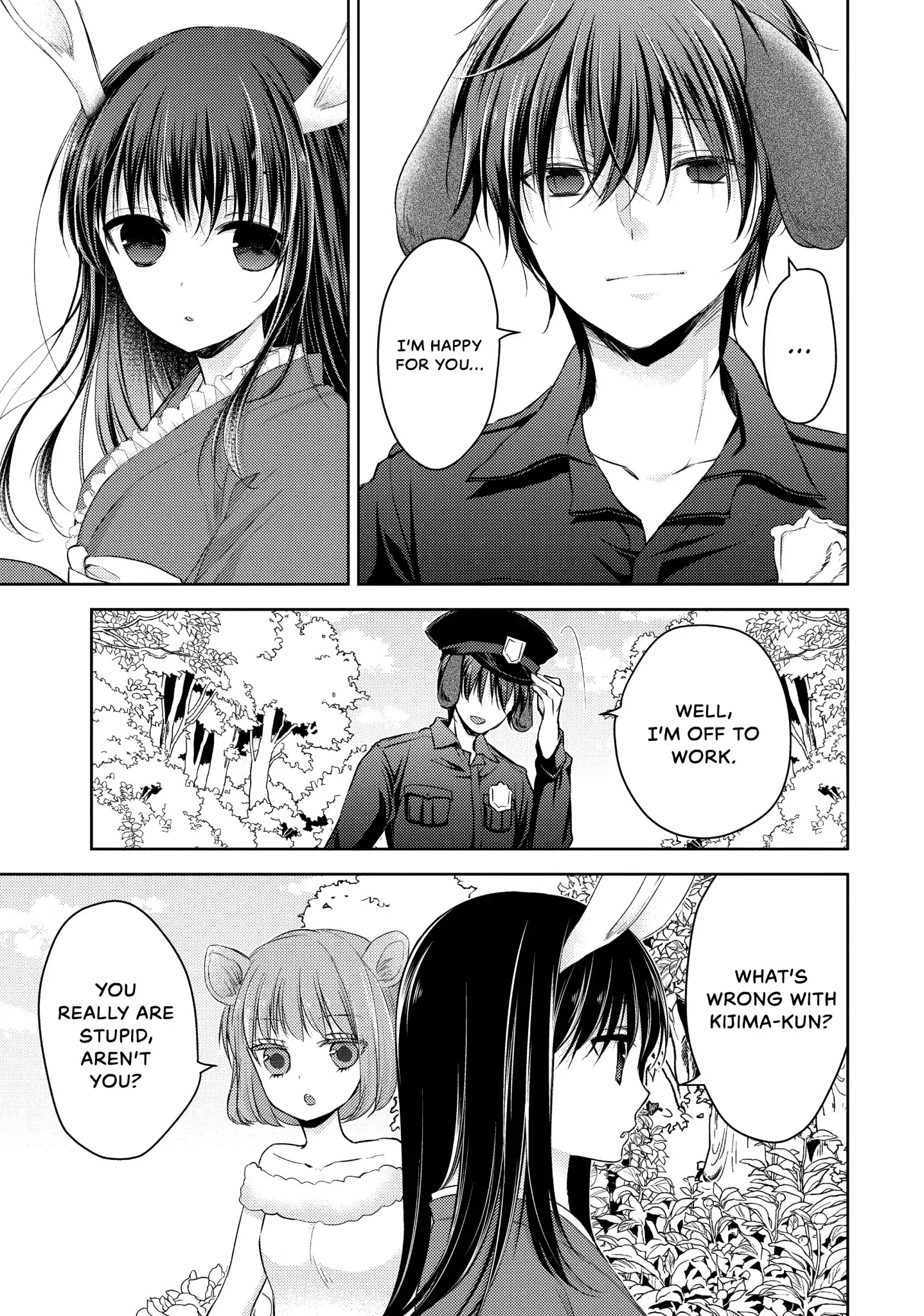 Midara na Ao-chan wa Benkyou ga Dekinai Chapter 26 page 15 - Chapter 26: Vol.6 Lesson 26: That Time I Got Reincarnated as a Bunny Girl